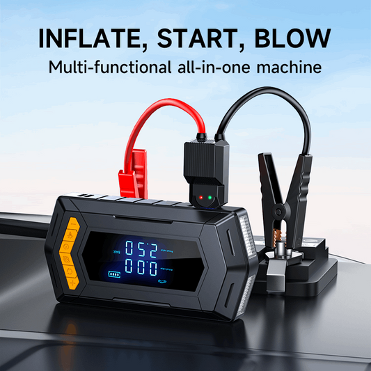 1 Jump Starter, Air Pump & Blast